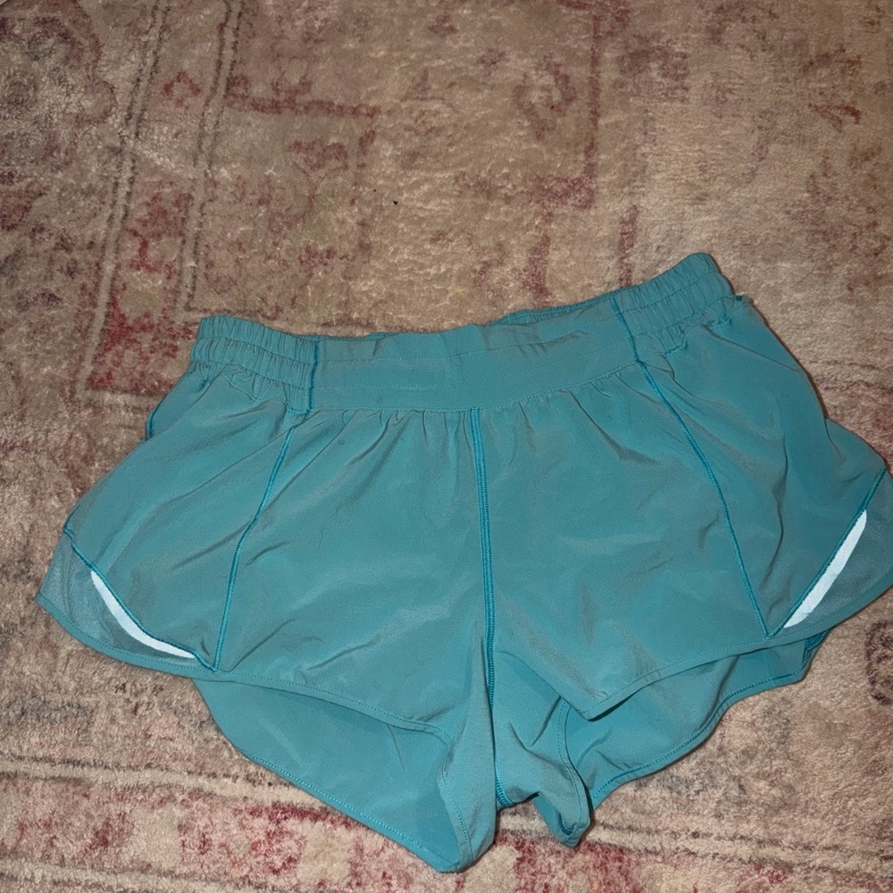 Women’s Athletic Teal Running Shorts